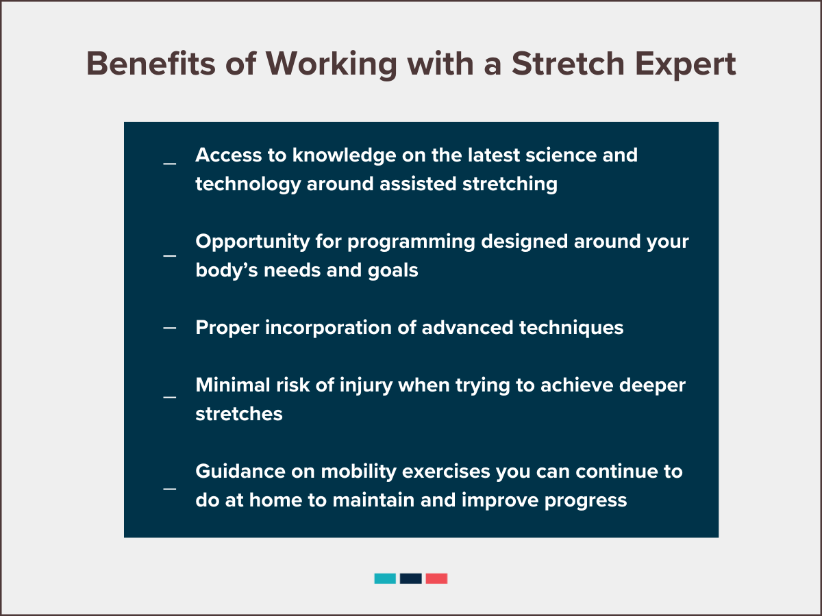 benefits of working with a StretchLab stretch expert