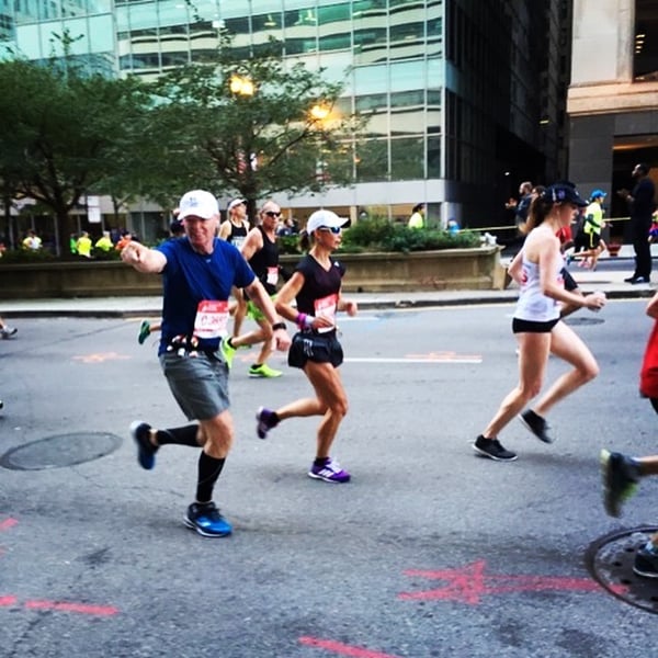 Marathon Runner Prioritizes Stretching As Part of His Training